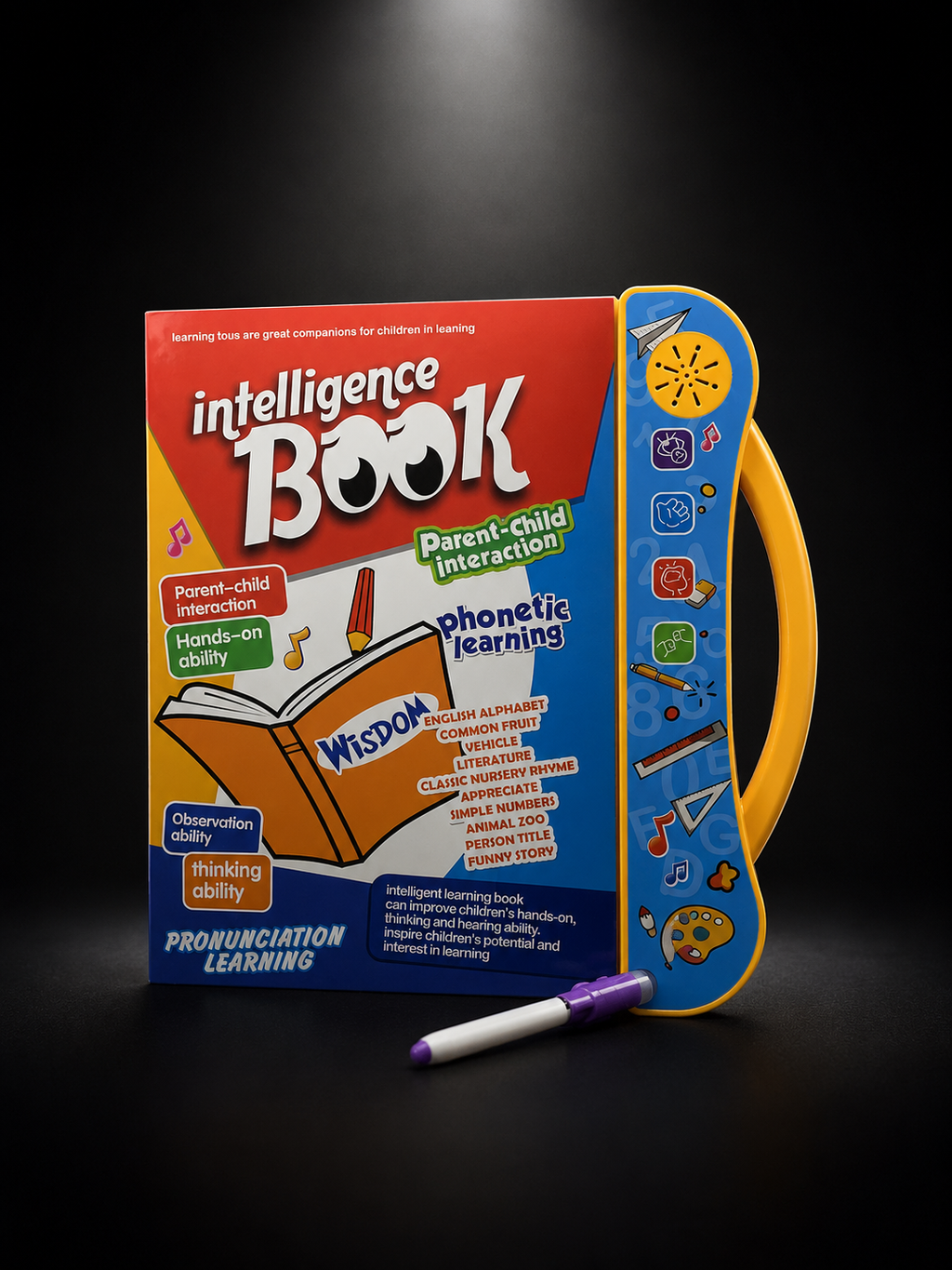 Intelligence Book - Interactive Talking Learning Book for Kid