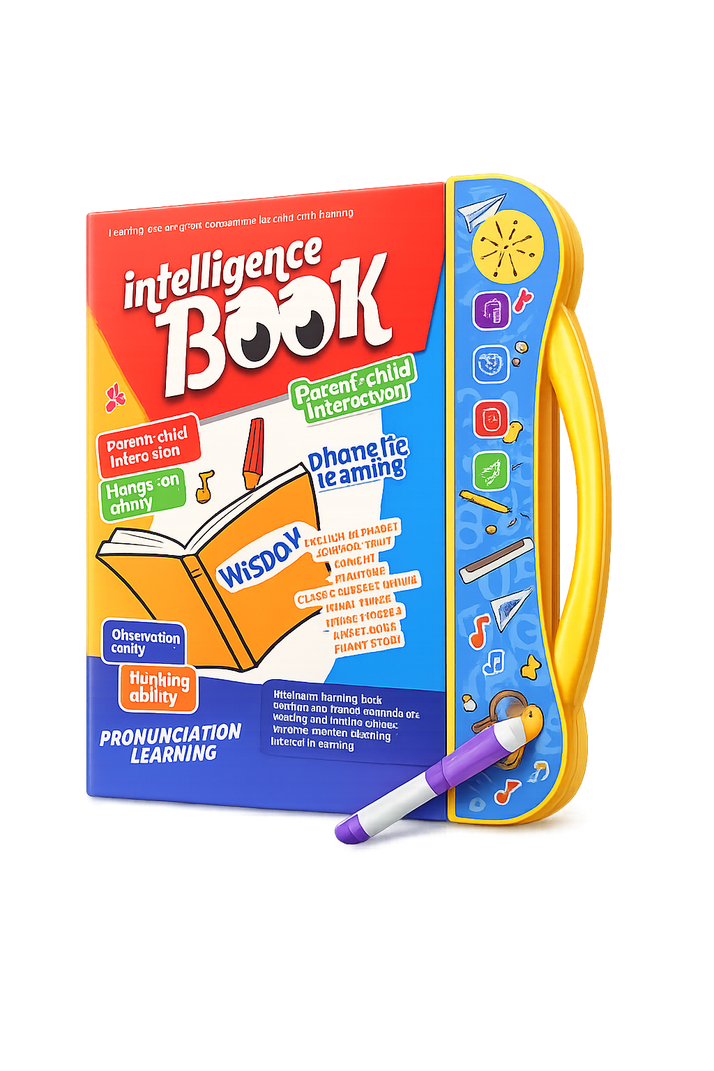 Intelligence Book - Interactive Talking Learning Book for Kid