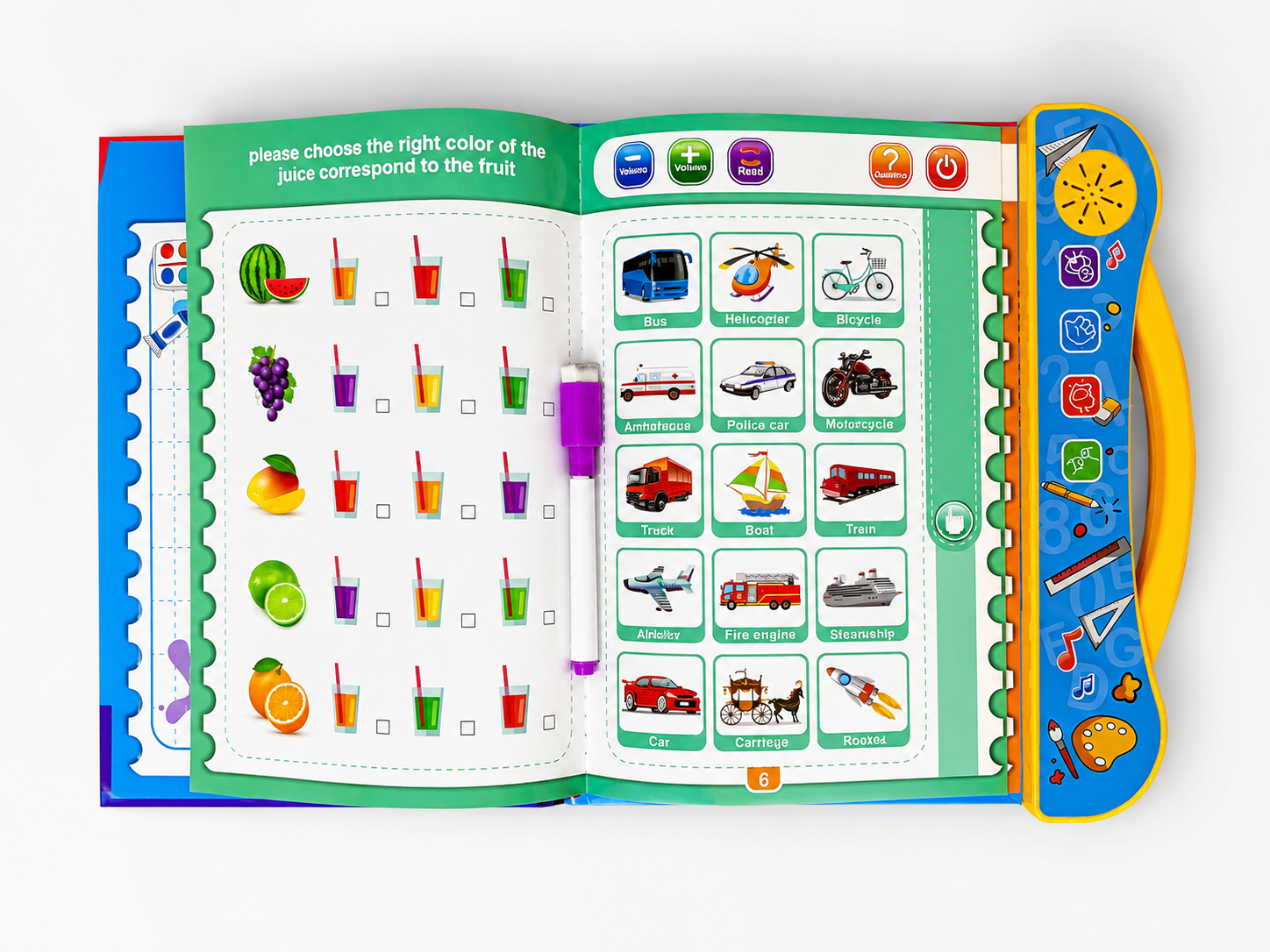 Intelligence Book - Interactive Talking Learning Book for Kid